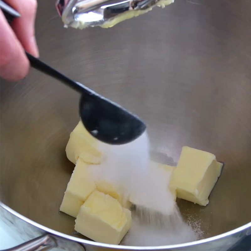 Step 1 Whip Butter Plum Tart