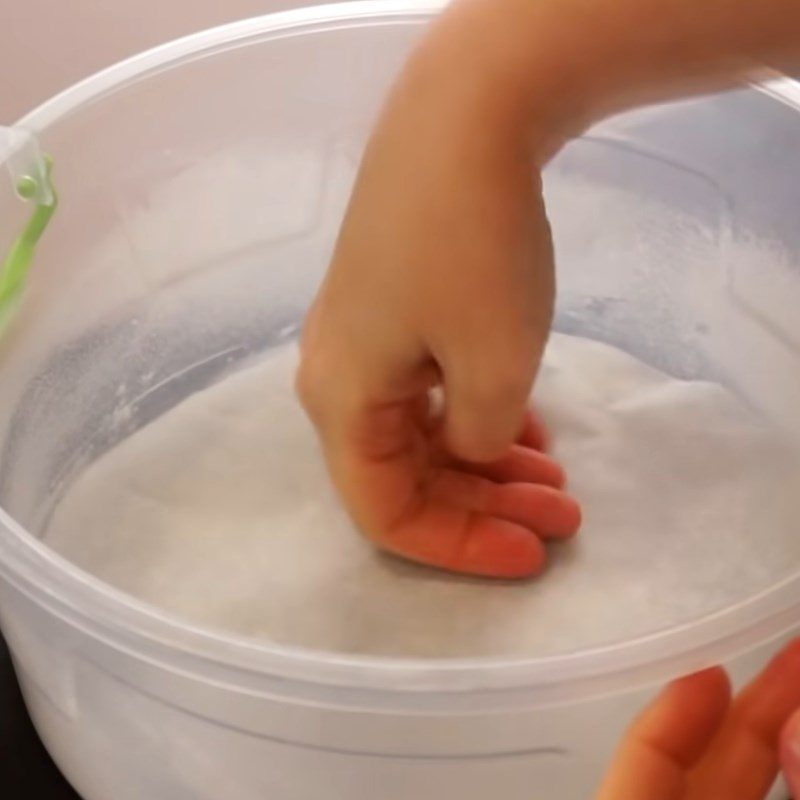 Step 2 Pour the batter into the mold and steam the cake using a microwave for Microwave Cake