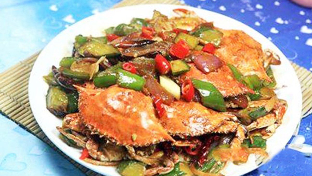 Spicy Crab Stir-fry