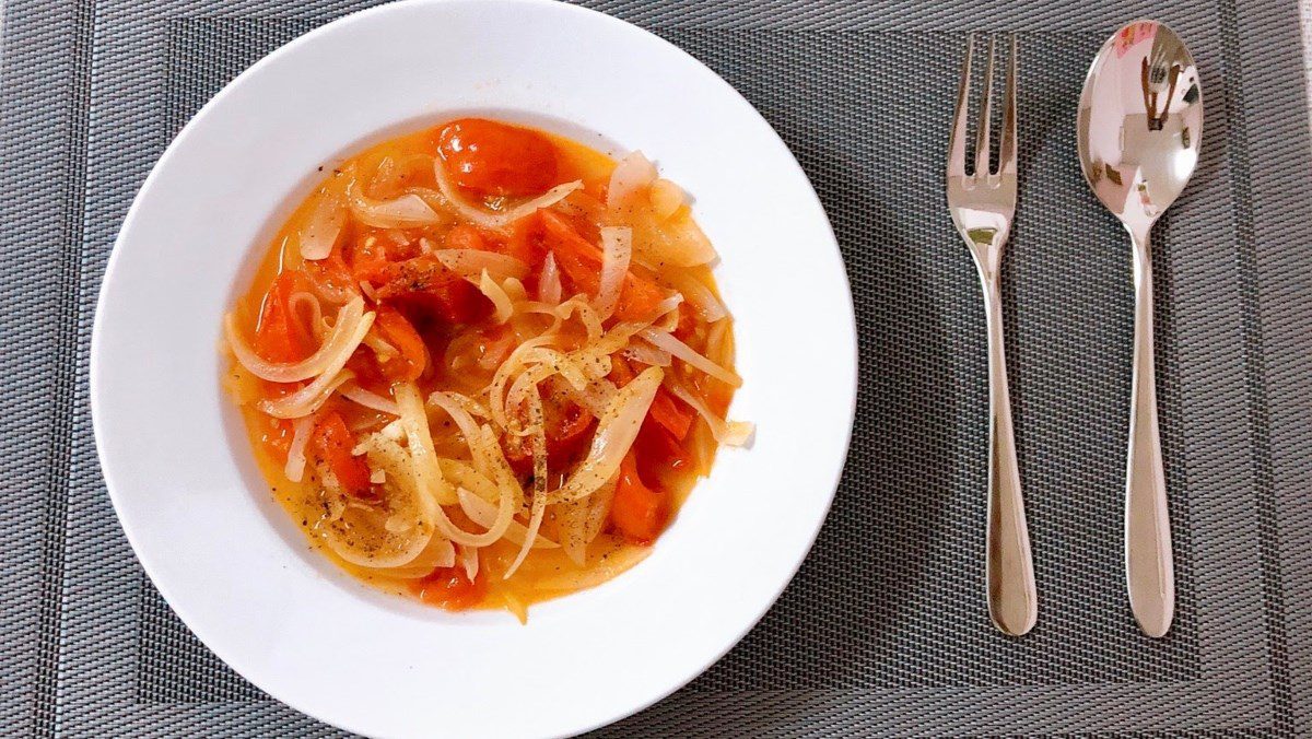 Sautéed Onion with Tomato (Recipe shared by a user)