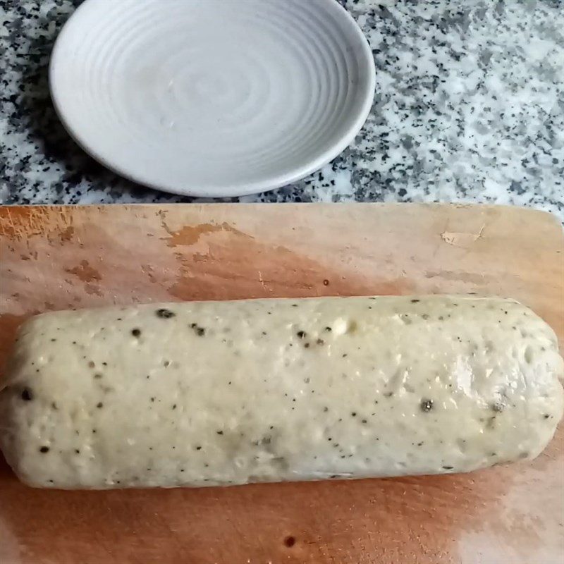 Step 4 Steaming Pork Roll with Pig Tongue