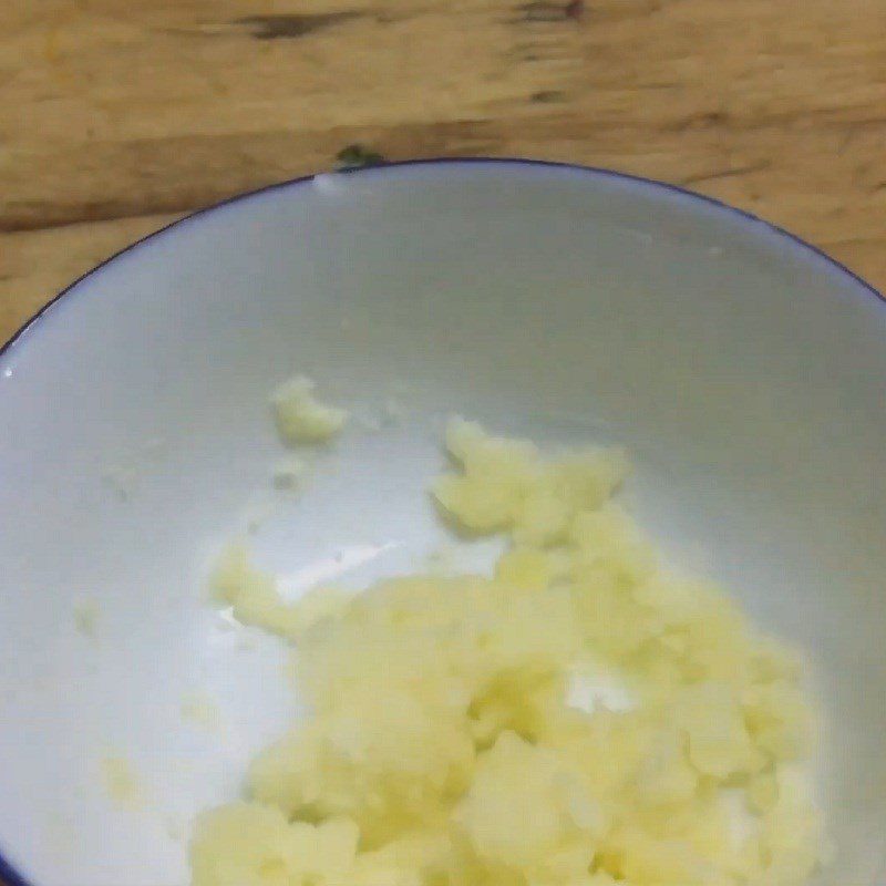 Step 3 Steamed potatoes Meat porridge with potatoes