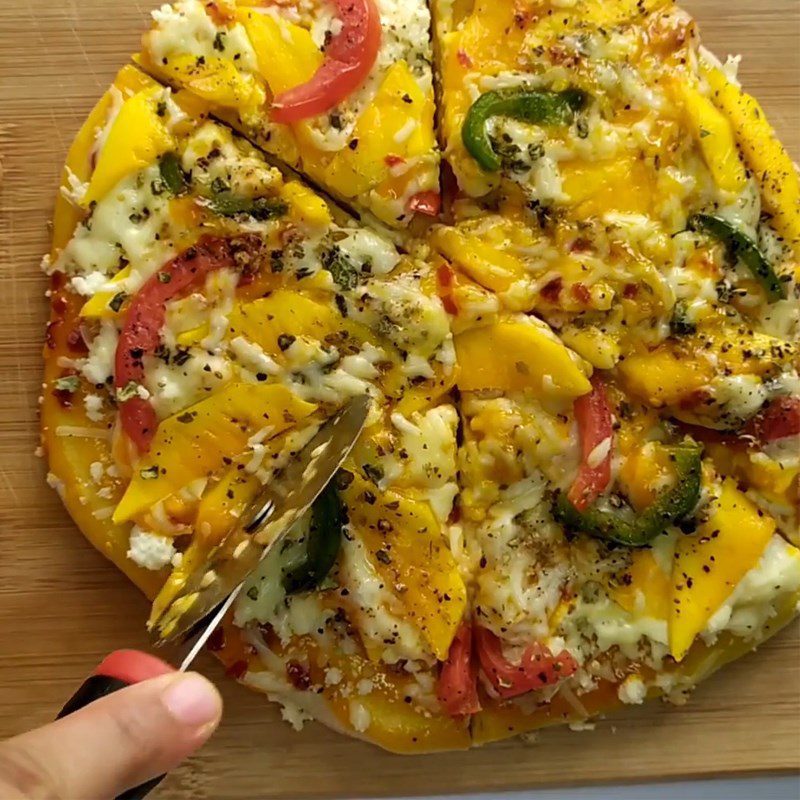 Step 5 Completion Mango pizza