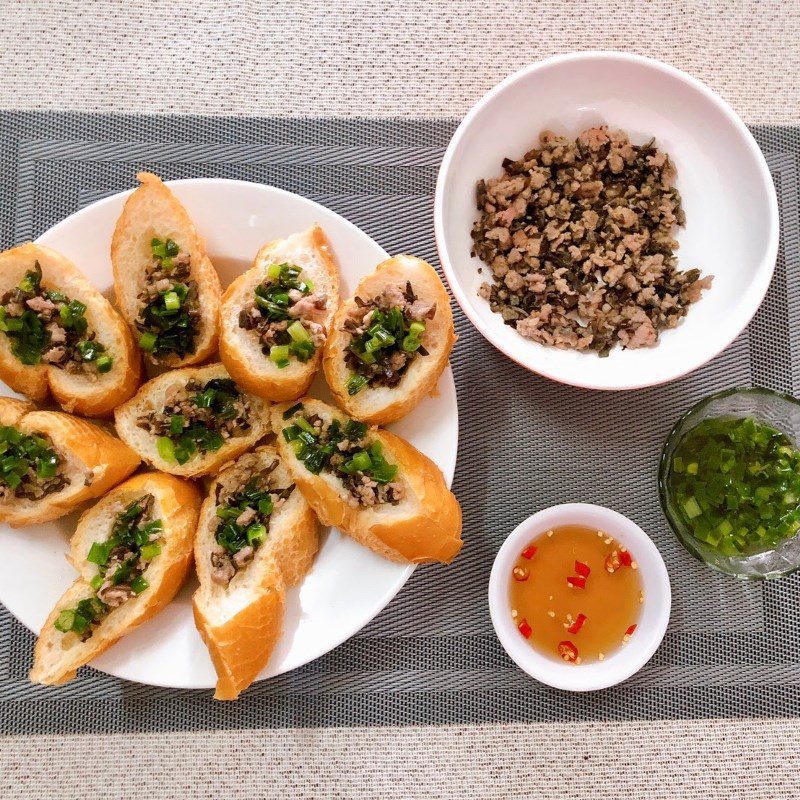 Step 4 Completion Steamed bread with minced meat