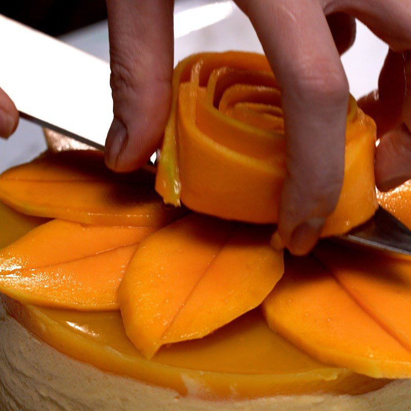 Step 5 Completion Mango Mousse