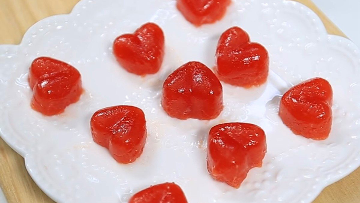 Heart-Shaped Gummy Candies