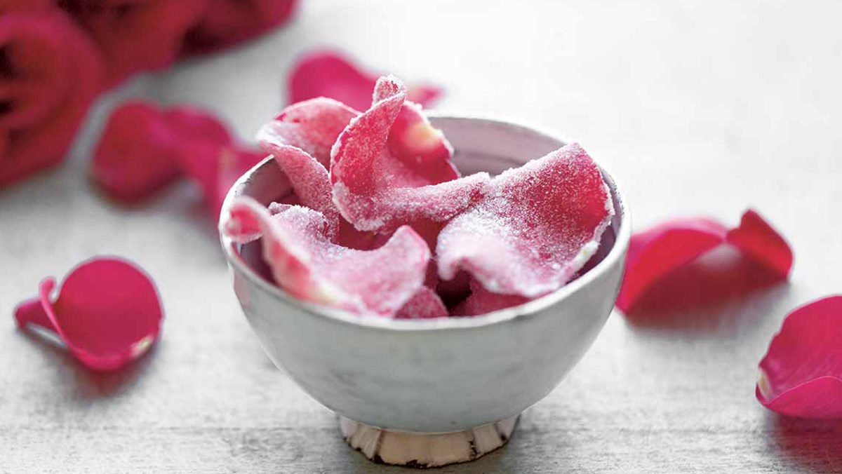 Dried Sugar Rose Candy