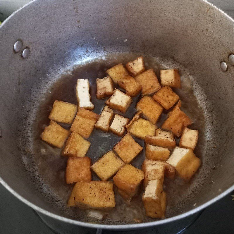 Step 3 Braised Tofu with Pickled Mustard Greens Braised Tofu with Pickled Mustard Greens