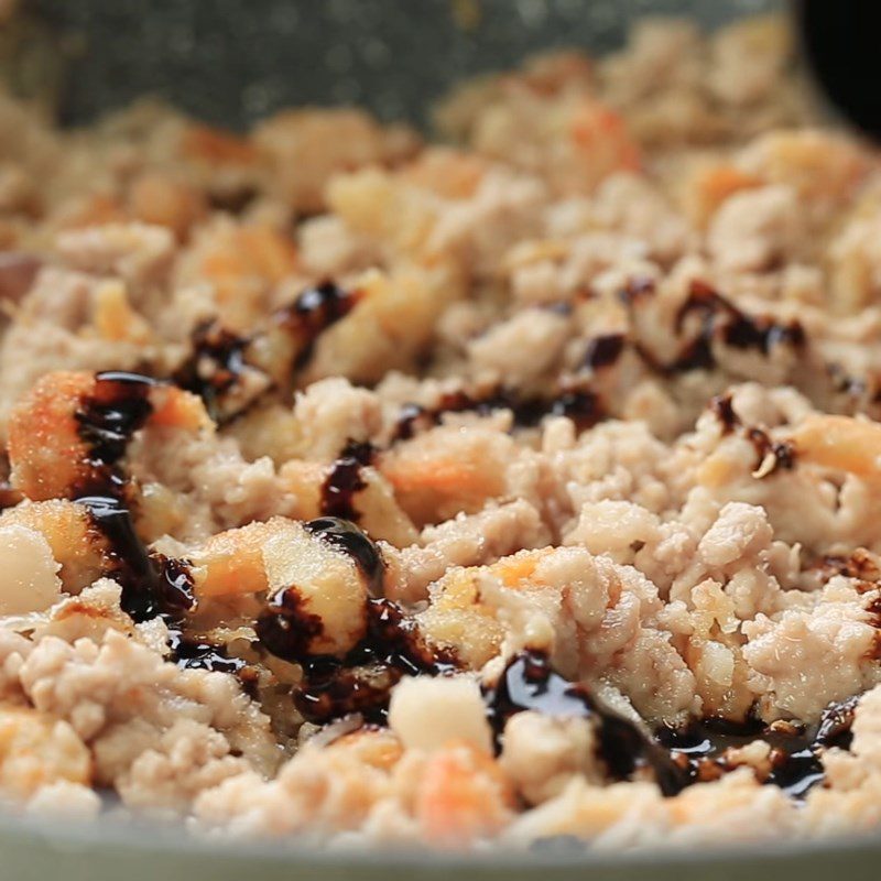 Step 3 Minced meat braised Minced meat braised