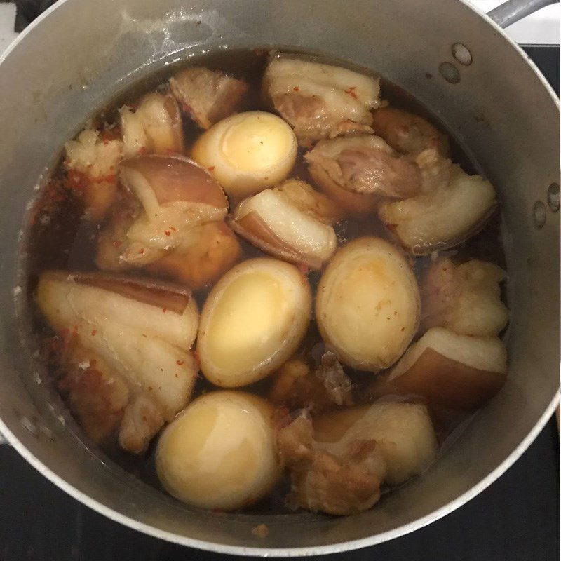 Step 4 Braised Pork Southern Style