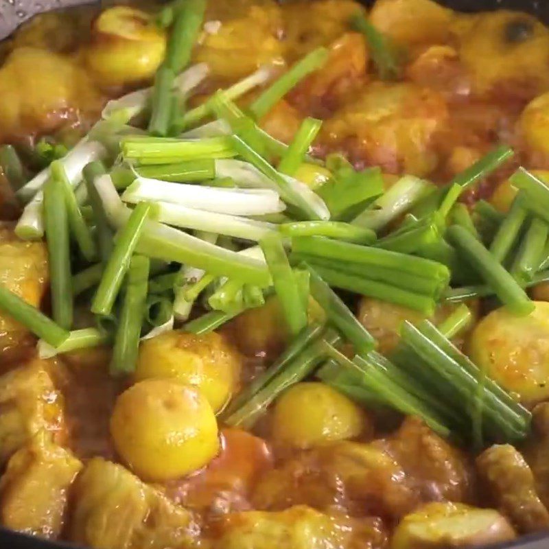 Step 3 Stewed Meat with Eggplant Stewed meat (braised) eggplant