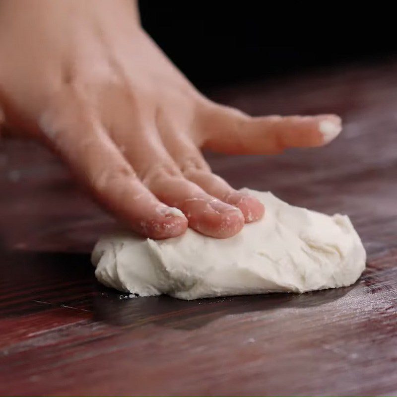 Step 2 Make oil dough Mooncake