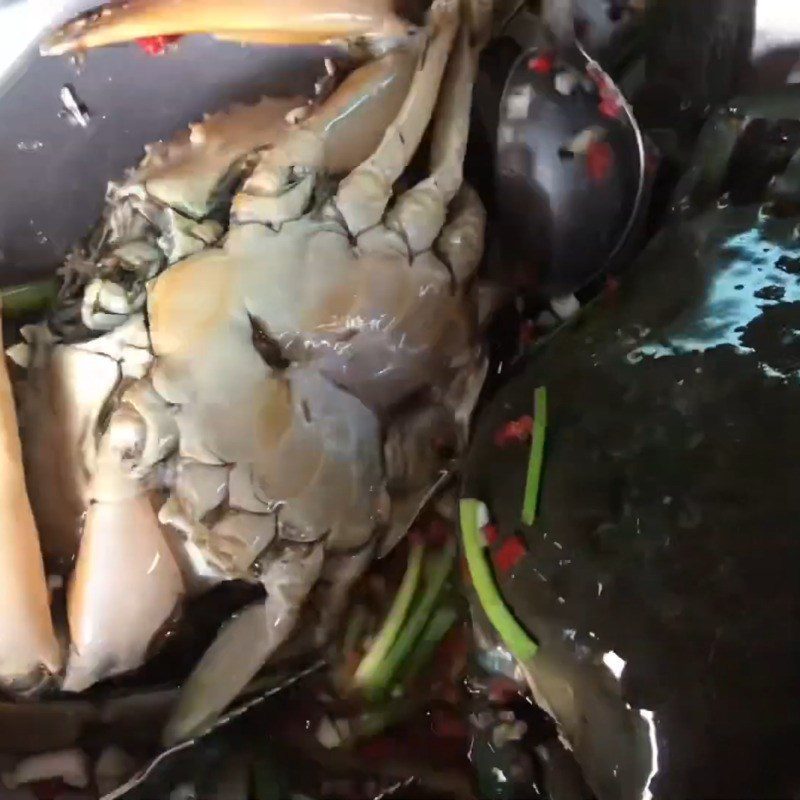 Step 3 Make steamed crab with fish sauce Steamed crab with fish sauce