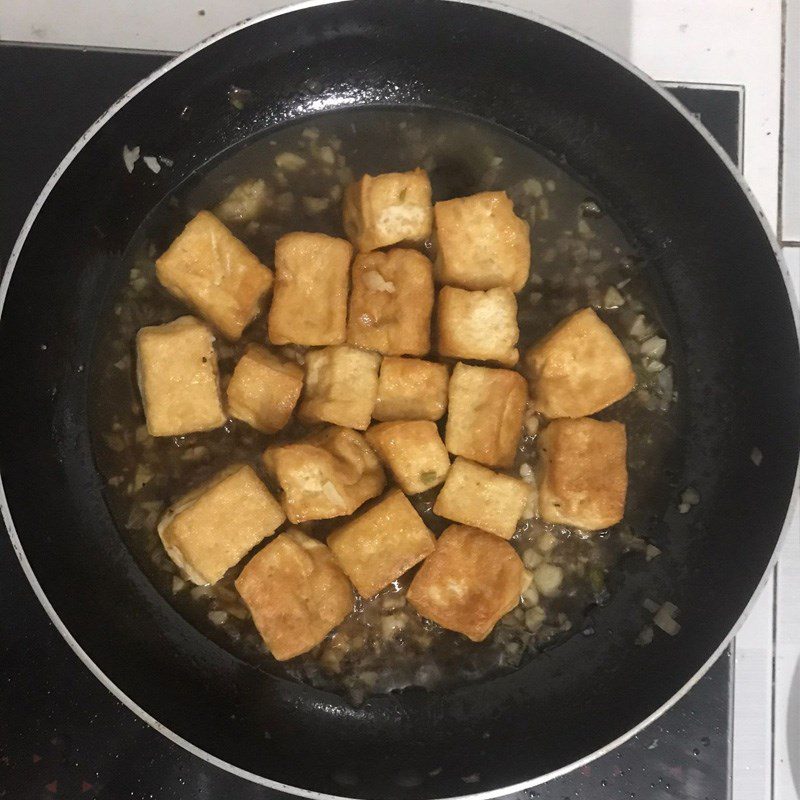 Step 3 Making Tofu Braised in Coconut Water Tofu Braised in Coconut Water