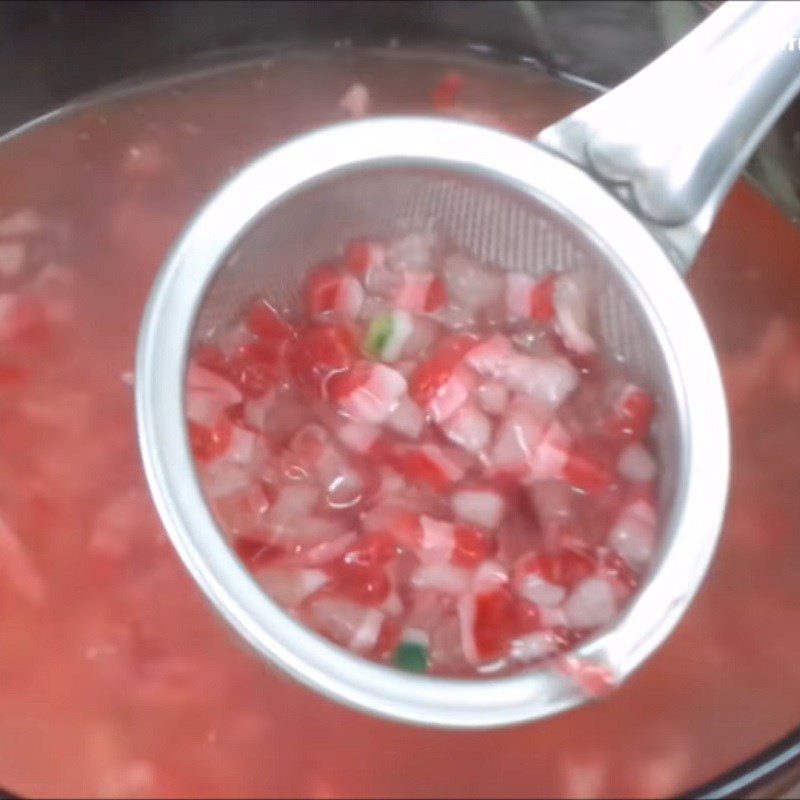 Step 5 Make tapioca pearls Filtered jelly