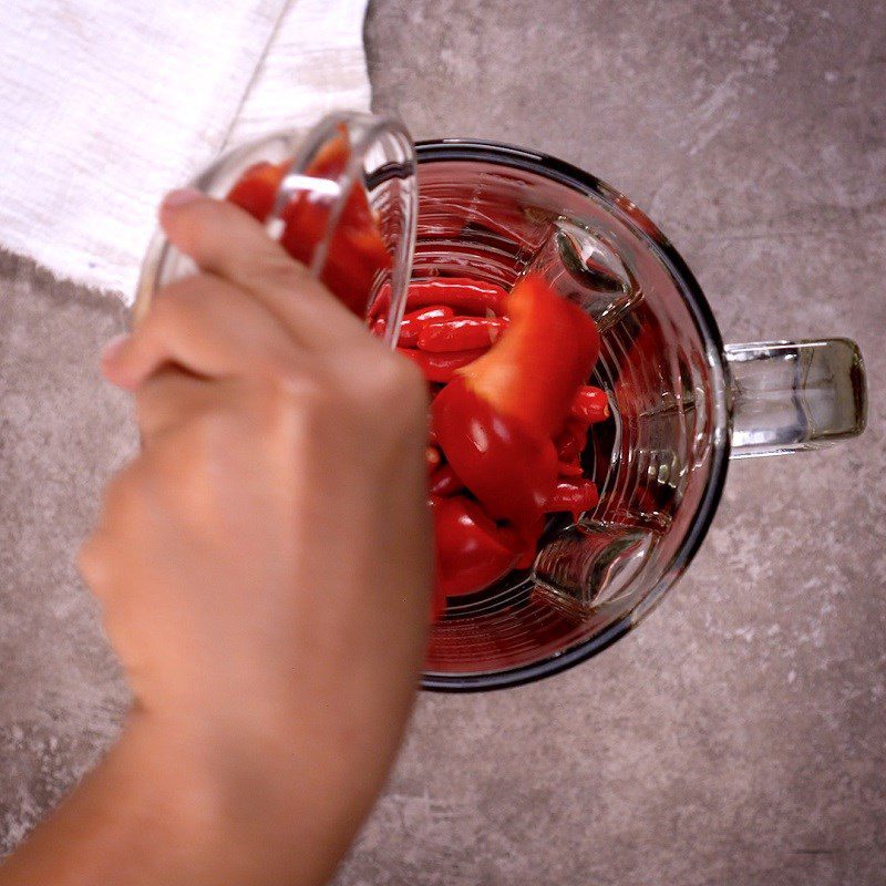 Step 2 Make red chili salt Red Chili Salt