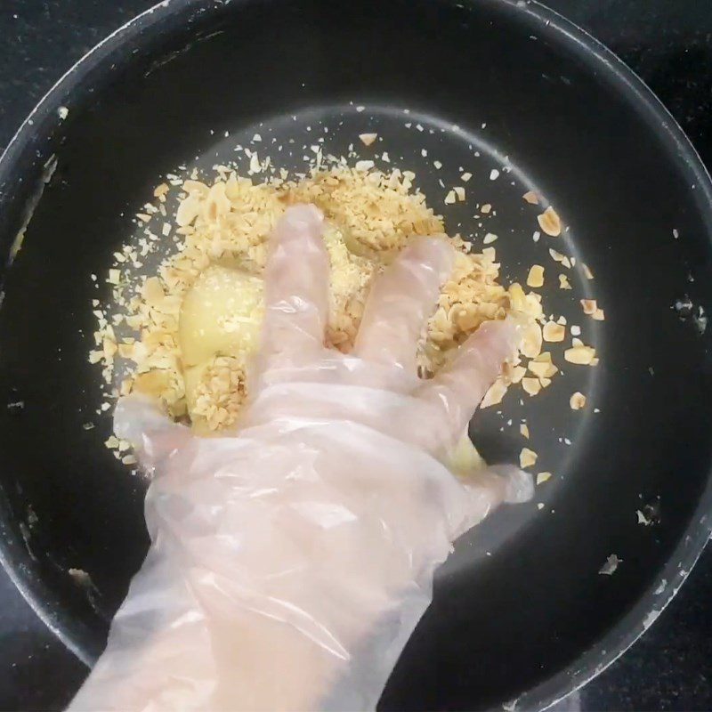 Step 4 Making the filling for Mid-Autumn Mooncake for diabetics