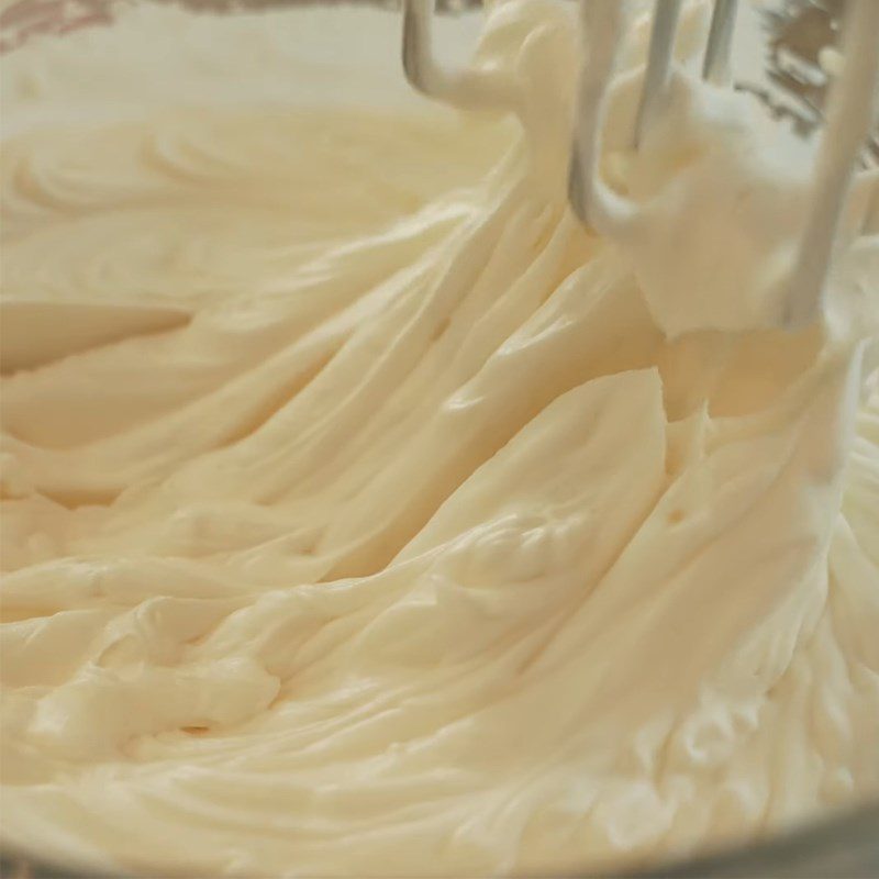 Step 5 Making cream cheese filling for papparoti bread