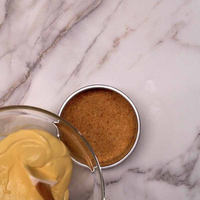 Step 3 Make the mousse layer Mango mousse