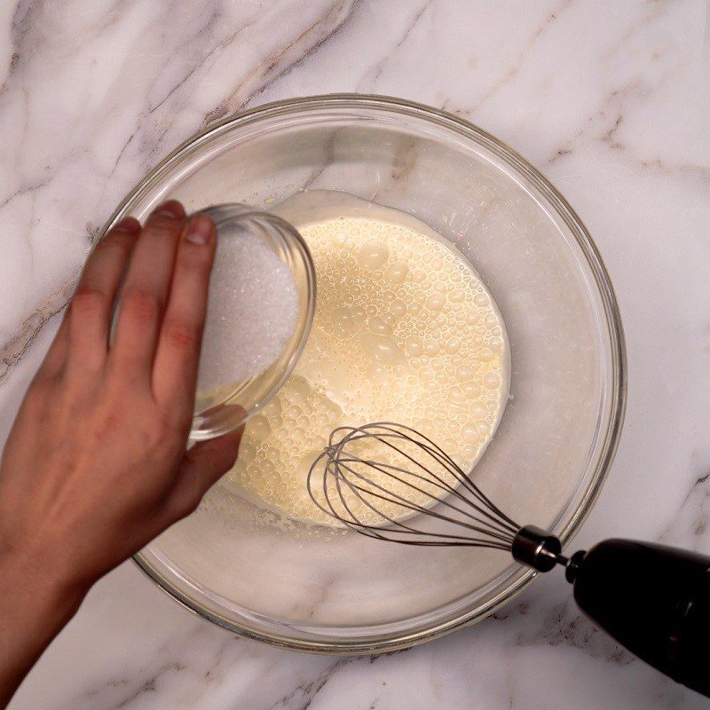 Step 3 Make the mousse layer Mango mousse