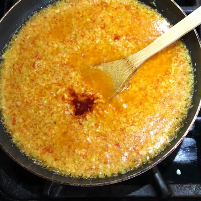 Step 3 Make the satay for vegetarian satay with lemongrass and garlic