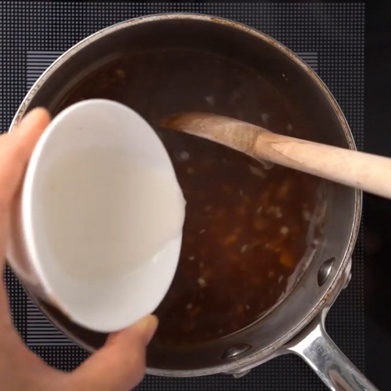 Step 3 Making sandwich sauce for Grilled Beef Sandwich