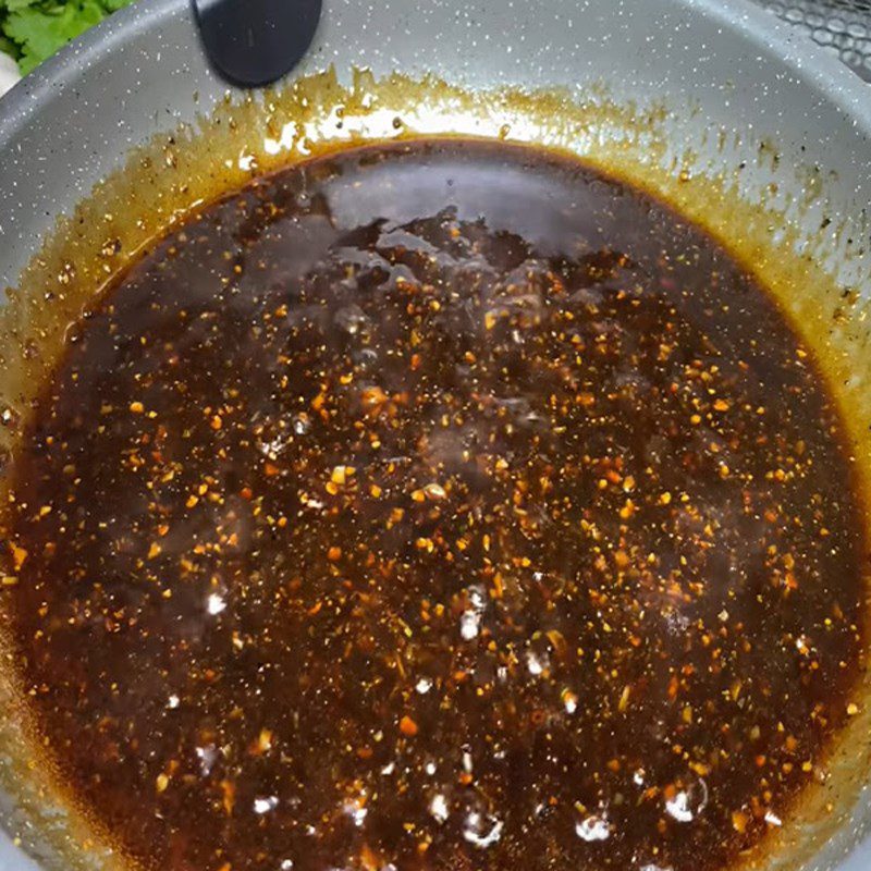 Step 4 Making black pepper sauce for steak