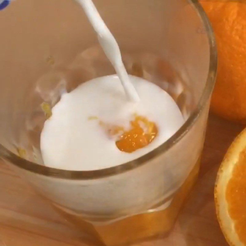 Step 3 Making Orange Milk Orange Jam