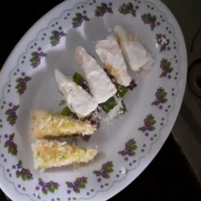 Step 2 Roll the Laughing Cow cheese in cornstarch and fry