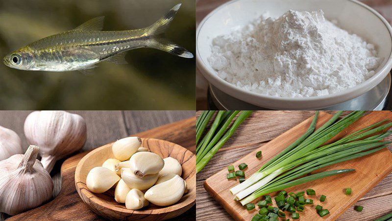 Ingredients for the dish 2 ways to make fried tongue fish