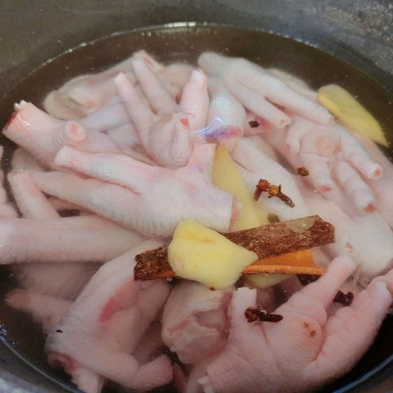 Step 2 Boiled Chicken Feet Spicy Chicken Feet