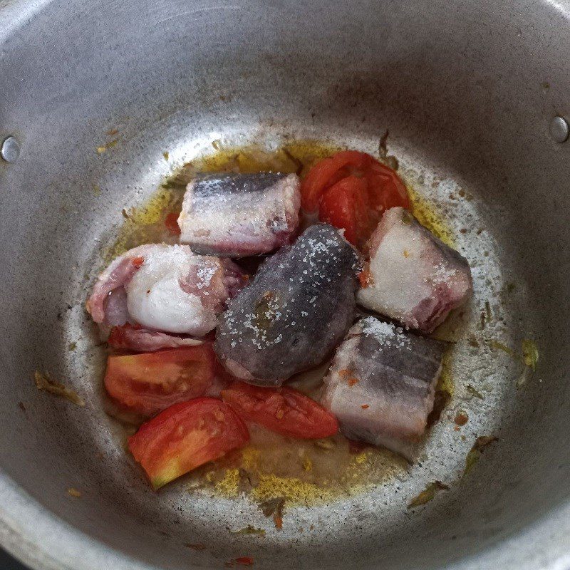 Step 4 Cooking Soup Tomato Cabbage Soup