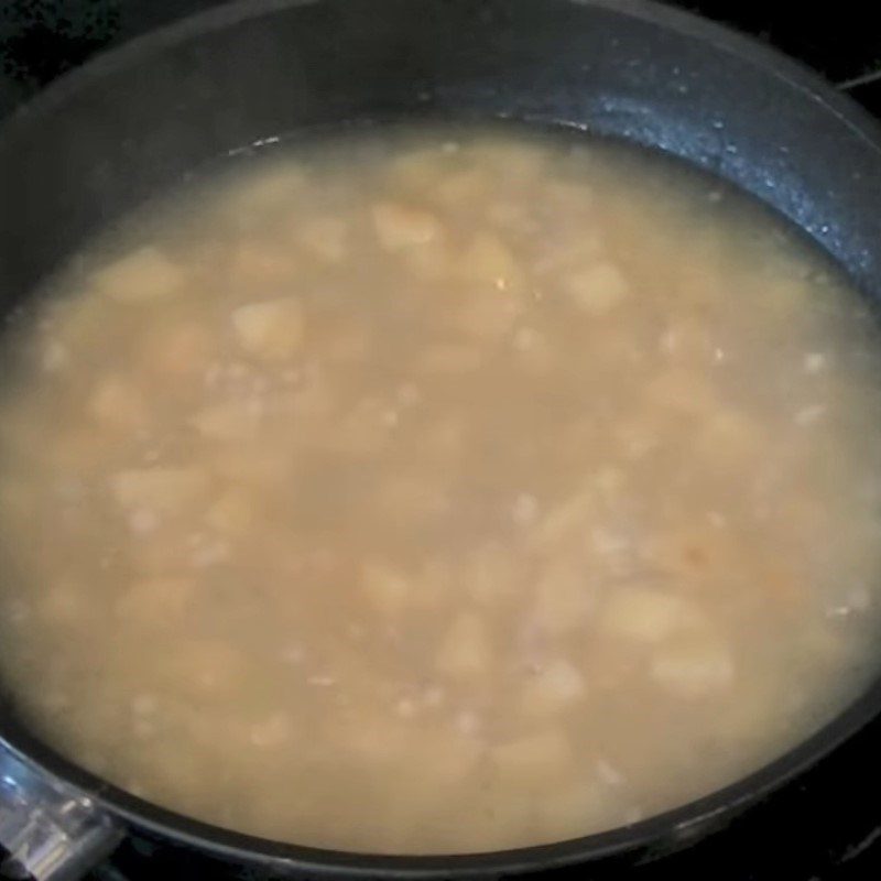 Step 3 Cook potato soup