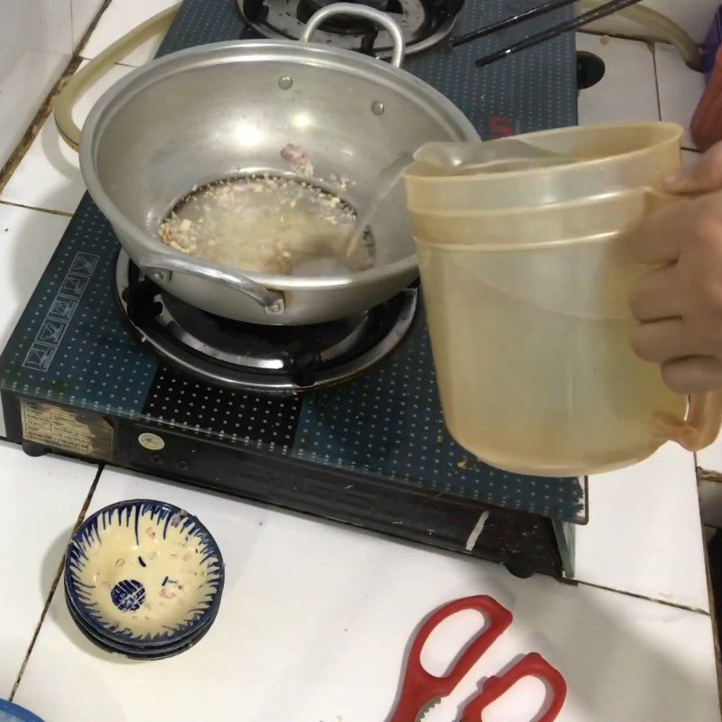 Step 3 Cooking Soup Fish Cake Soup with Bottle Gourd