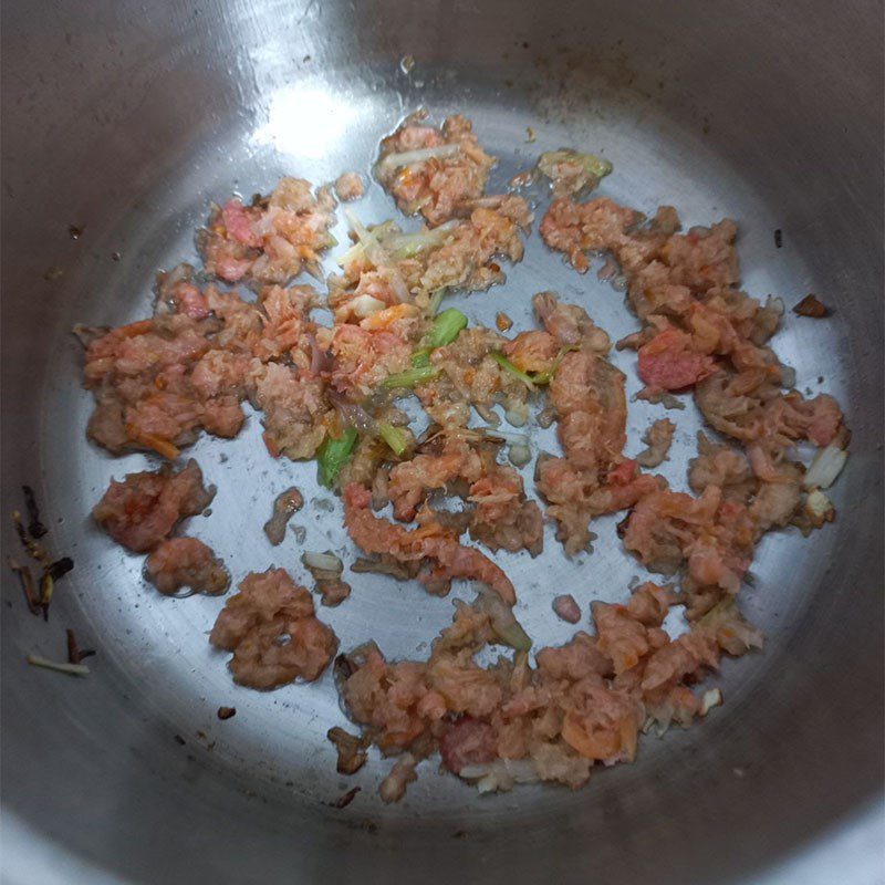 Step 3 Cooking Soup Bok Choy Soup with Dried Shrimp