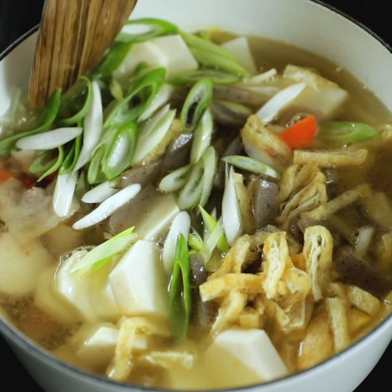 Step 3 Cook Tonjiru Soup Tonjiru Soup