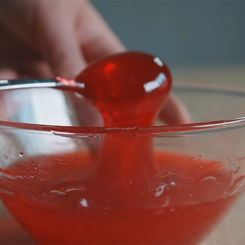 Step 1 Cook the syrup mixture for Earth Gummy Candy