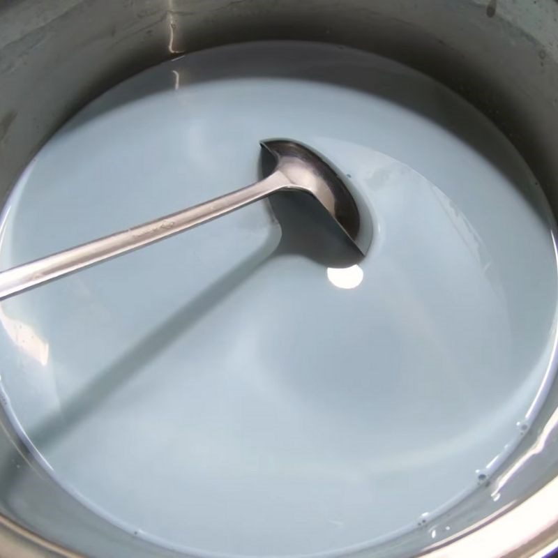 Step 1 Cook butterfly pea flower milk Butterfly pea flower yogurt