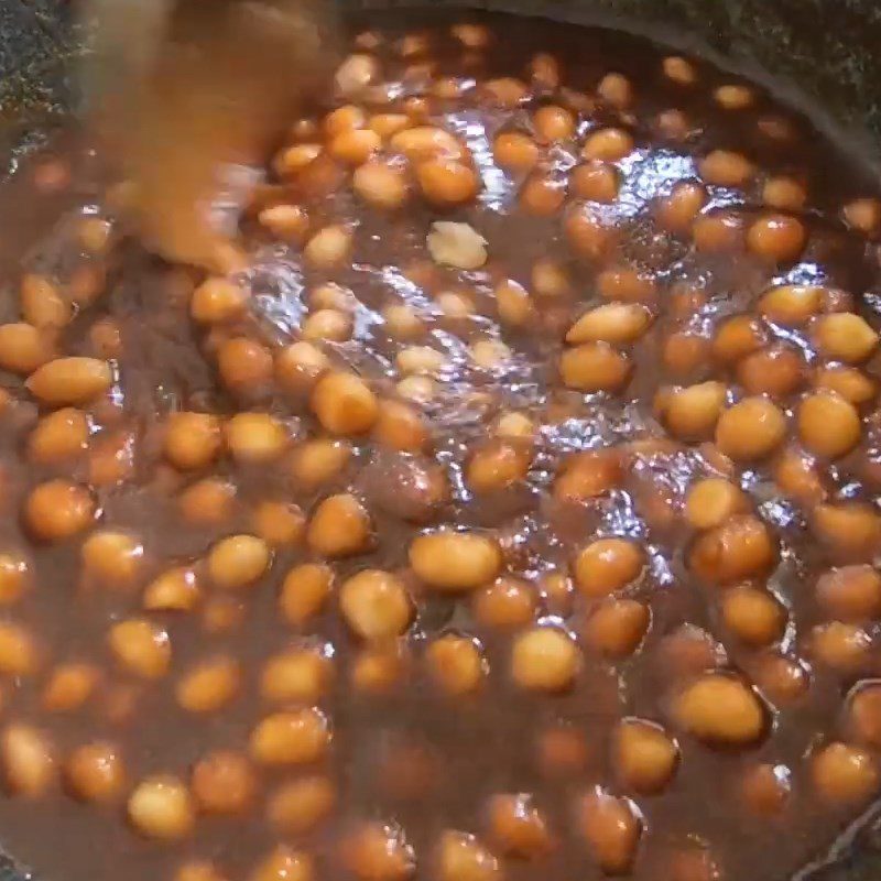 Step 4 Cooking peanut sauce Dipping sauce peanut sauce