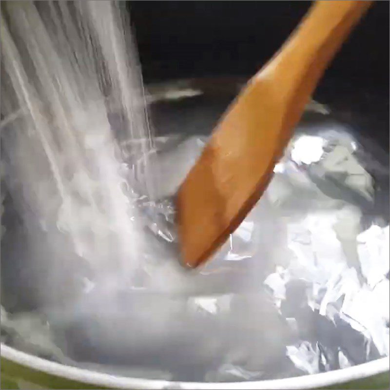 Step 5 Cooking and Freezing Jelly Yogurt Jackfruit with Tapioca Pearls