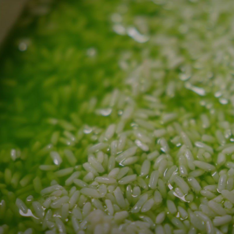 Step 3 Soak sticky rice Colorful jackfruit sticky rice