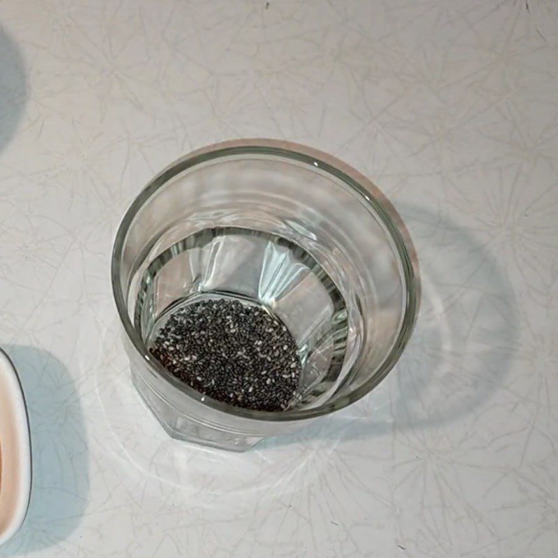 Step 1 Soak Chia Seeds Honey Orange Juice