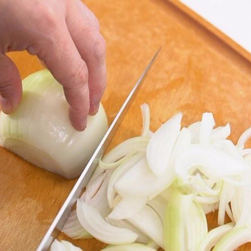 Step 2 Prepare other ingredients Stir-fried goose