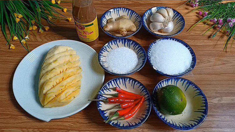 Ingredients for shrimp fish cake fried, shrimp fish cake with tomato sauce