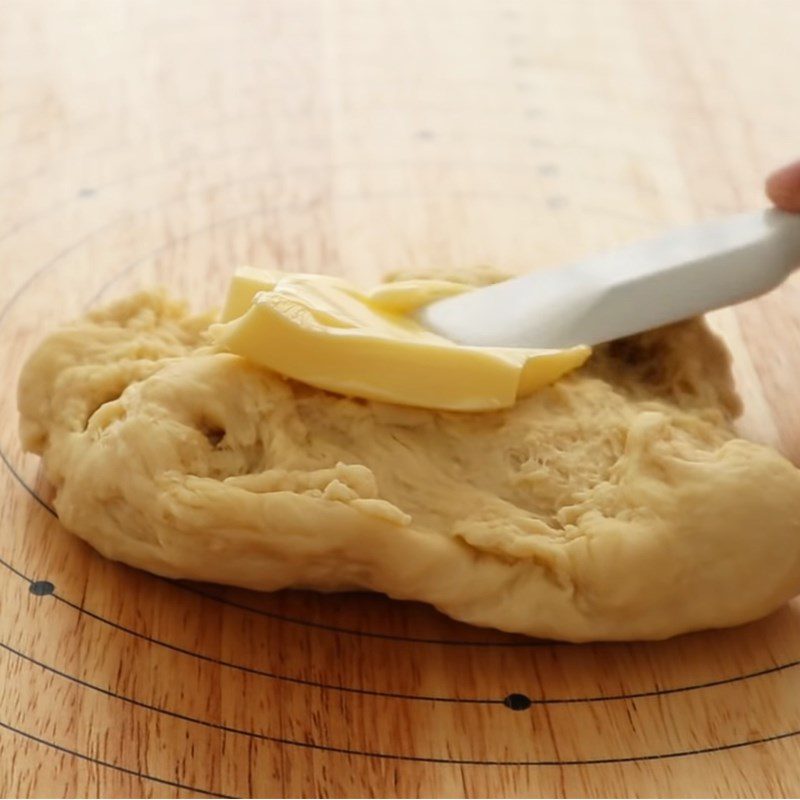 Step 3 Knead, proof the dough for Mini Strawberry Bread