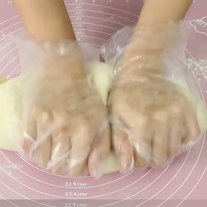 Step 3 Kneading and dividing dough Papparoti Bread - Mexican Buns - Coffee Buns