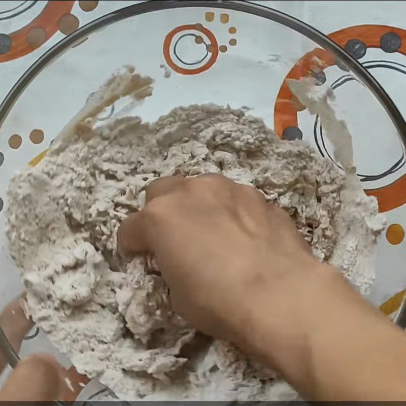 Step 3 Knead the dough and let it rise for the first time for whole wheat butter bread using an air fryer