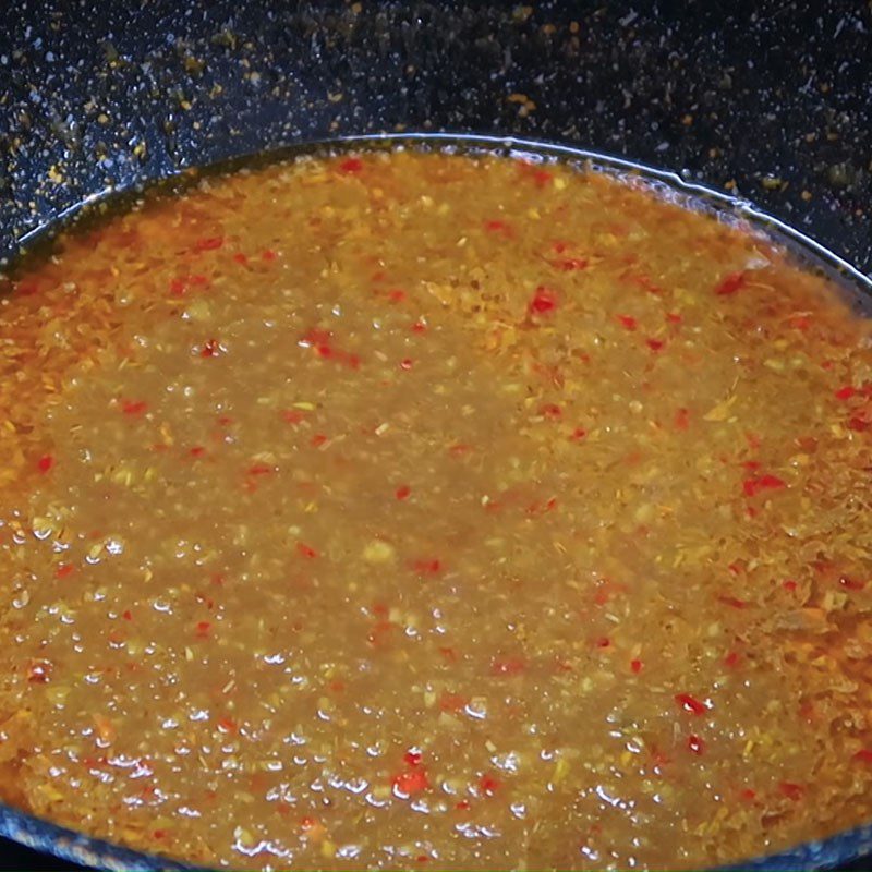 Step 4 Cooking the dipping sauce