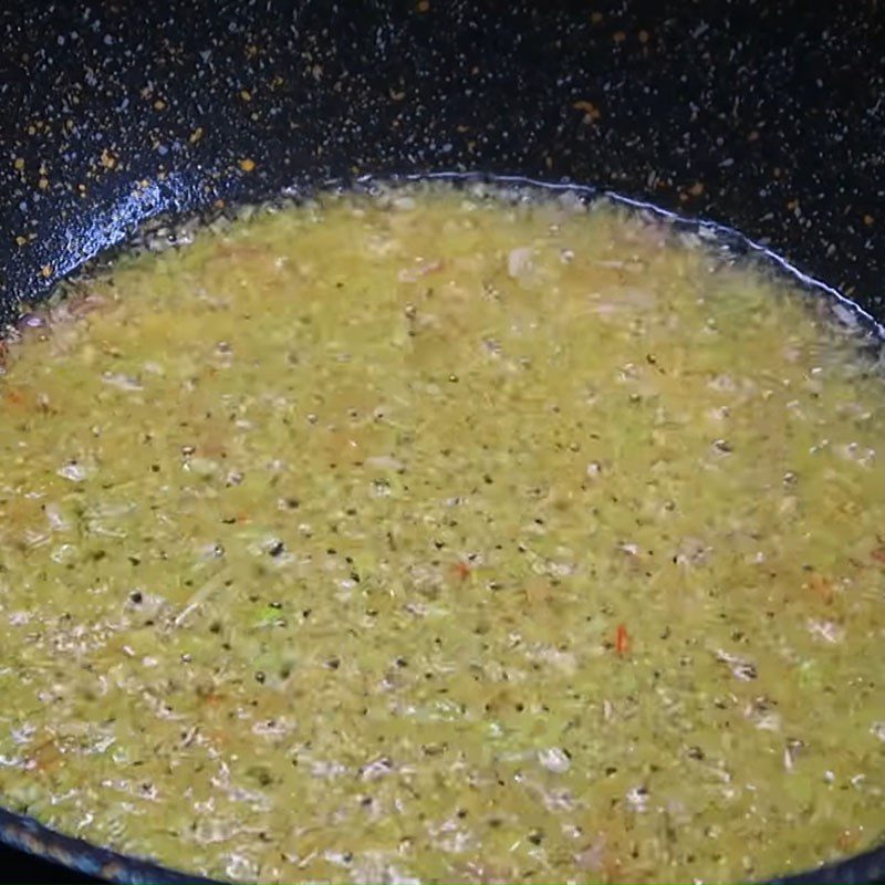 Step 3 Sauté the ingredients Dipping sauce for boiled meat