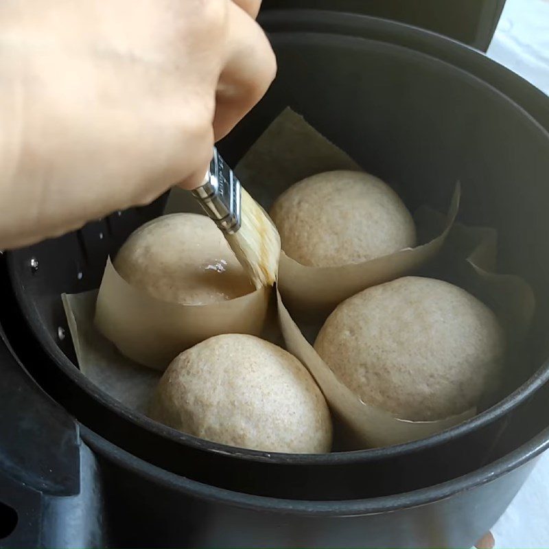 Step 5 Baking Bread Whole Wheat Butter Bread in Air Fryer